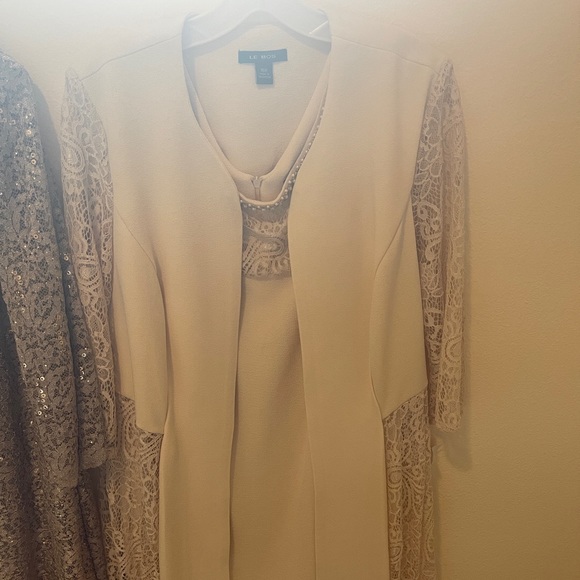 Davids bridal mother of the bride dress with jacket - Picture 1 of 4